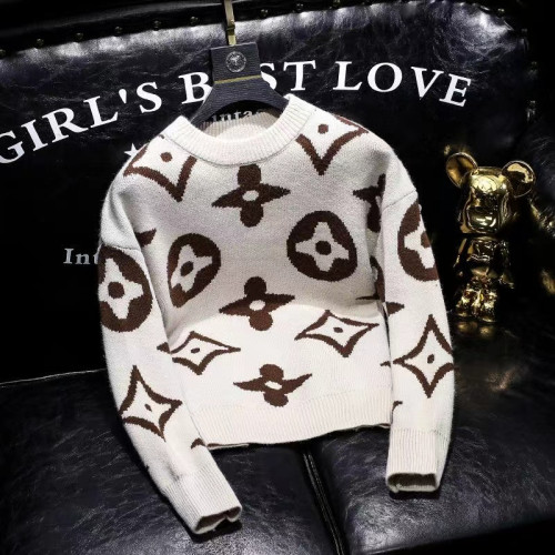 圓領衛衣男寬松提花2025美式潮牌情侶外衣秋冬保暖撞色打底衫上衣