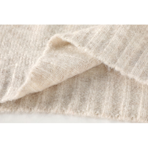 XinmonLee高級感軟糯針織毛衣女2025春秋冬季寬松復古慵懶風上衣