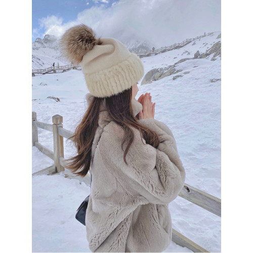 羊羔毛茸茸外套女2025秋冬新款羊羔絨毛毛小香風加厚保暖寬松大衣