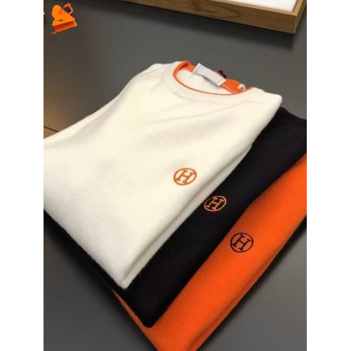 歐洲站刺綉針織毛衣男秋冬季新款潮牌保暖修身上衣青年線衣打底衫