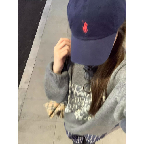 韓系慵懶灰色毛衣女秋冬加厚字母提花圓領針織衫寬松套頭長袖上衣