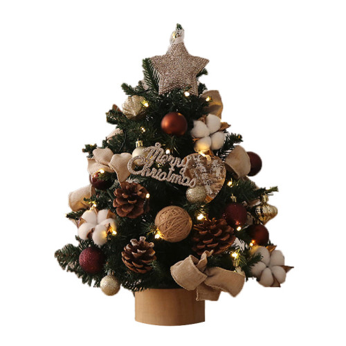 小紅書爆款45/60CM DIY帶燈PE桌面聖誕樹聖誕裝飾品櫥窗擺件 小紅書爆款45/60CM DIY帶燈PE桌面聖誕樹聖誕裝飾品櫥窗擺件