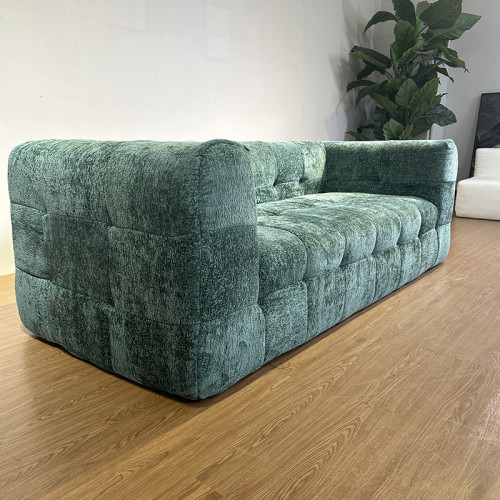 純海綿真空壓縮沙發棉花糖家用小戶型意式網紅直排無骨架沙發