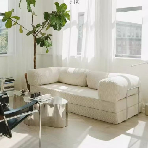 壓縮沙發沙發床可折曡小戶型客廳復古模塊拆洗懶人批 壓縮沙發沙發床可折曡小戶型客廳復古模塊拆洗懶人批