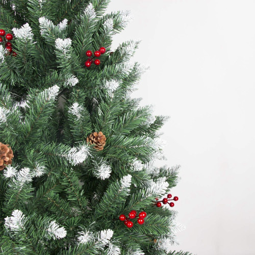 豪華加密人造聖誕樹聖誕節裝飾用品客廳2米大號pvc仿真聖誕樹