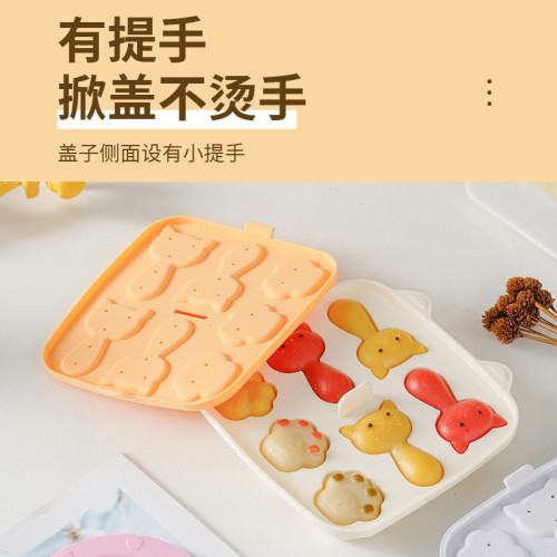 新品可愛寶寶貓爪米糕模具矽膠可蒸煮小貓輔食兒童蛋糕蒸糕模具 新品可愛寶寶貓爪米糕模具矽膠可蒸煮小貓輔食兒童蛋糕蒸糕模具