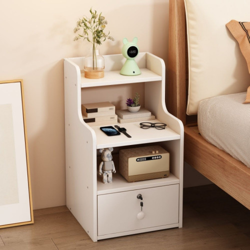 床頭櫃臥室家用簡約現代簡易收納帶鎖儲物櫃小型置物架臥室迷你櫃 床頭櫃臥室家用簡約現代簡易收納帶鎖儲物櫃小型置物架臥室迷你櫃