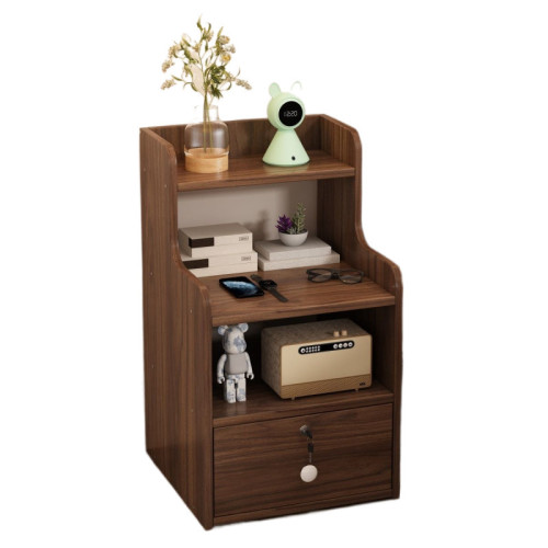 床頭櫃臥室家用簡約現代簡易收納帶鎖儲物櫃小型置物架臥室迷你櫃 床頭櫃臥室家用簡約現代簡易收納帶鎖儲物櫃小型置物架臥室迷你櫃