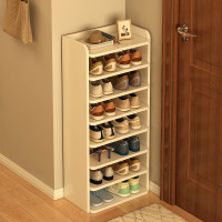 鞋架子簡易家用門口小窄多層分層隔板收納神器省空間出租屋用鞋櫃