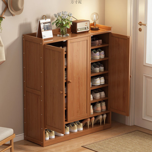 鞋櫃鞋架家用門口架子簡易室內玄關多層大容量鞋櫃簡約防塵收納器