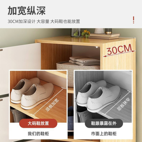 簡約現代小戶型進門口鞋櫃玄關櫃子大容量鞋櫃家用經濟型收納鞋子 簡約現代小戶型進門口鞋櫃玄關櫃子大容量鞋櫃家用經濟型收納鞋子
