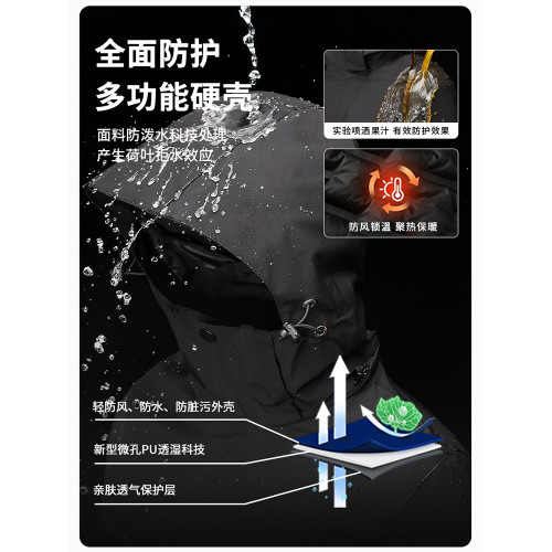 JEEP SPIRIT沖鋒衣羽絨服女2025新款冬季三合一戶外防風加厚外套 JEEP SPIRIT沖鋒衣羽絨服女2025新款冬季三合一戶外防風加厚外套