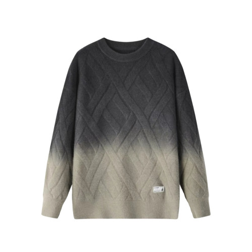 情侶裝秋冬2025新款ins超火寬松毛衣男小衆設計感慵懶風針織衫潮