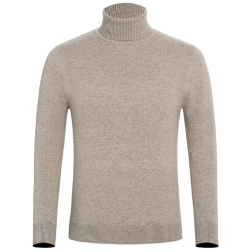 鄂爾多高領純色毛衣男100%毛衫針織打底衫保暖加厚寬松秋冬2025新 鄂爾多高領純色毛衣男100%毛衫針織打底衫保暖加厚寬松秋冬2025新