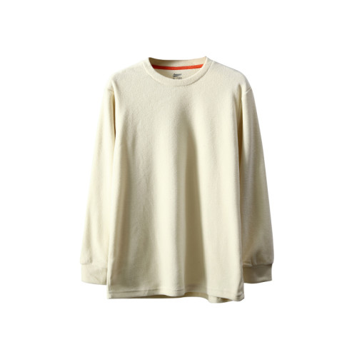 閉眼買！人手N件！秋冬新款男士親膚保暖搖粒絨純色百搭圓領衛衣