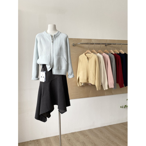 韓系溫柔風甜美減齡圓領百搭毛衣女2025年秋季新款寬松顯瘦上衣潮 韓系溫柔風甜美減齡圓領百搭毛衣女2025年秋季新款寬松顯瘦上衣潮