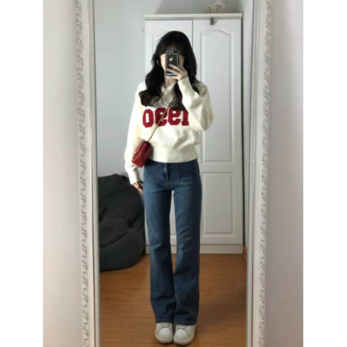 復古V領毛衣女秋裝2025新款設計感小衆慵懶風寬松百搭短款針織衫