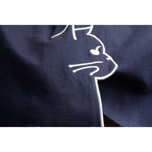 男女通款日系清新喇叭袖開衫耳朵寬松連帽外套貓刺綉學生鬭篷罩衫 男女通款日系清新喇叭袖開衫耳朵寬松連帽外套貓刺綉學生鬭篷罩衫