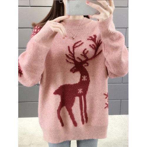 秋冬慵懶風軟糯毛衣女寬松外穿超好看冬季內搭打底針織衫2025新款 秋冬慵懶風軟糯毛衣女寬松外穿超好看冬季內搭打底針織衫2025新款