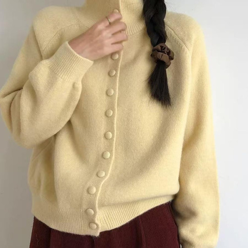 大碼胖mm毛衣女款2025新款冬季慵懶高級感高領外套加厚軟糯糯外穿 大碼胖mm毛衣女款2025新款冬季慵懶高級感高領外套加厚軟糯糯外穿