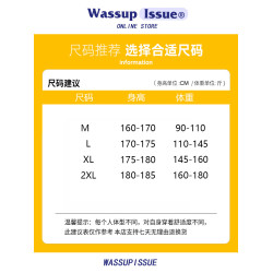 WASSUP ISSUE美式圓領針織衫男款秋冬季高級感痞帥復古條紋毛衣男
