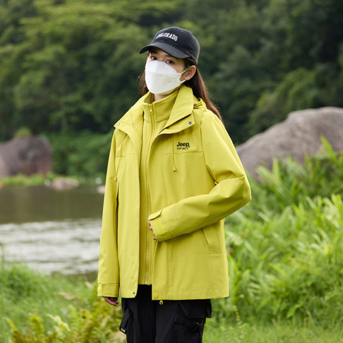 JEEP沖鋒衣男女2025新款春秋三合一可拆卸防風登山服冬季加厚外套 JEEP沖鋒衣男女2025新款春秋三合一可拆卸防風登山服冬季加厚外套