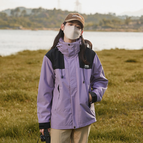 JEEP沖鋒衣男女2025新款春秋三合一可拆卸防風登山服冬季加厚外套 JEEP沖鋒衣男女2025新款春秋三合一可拆卸防風登山服冬季加厚外套