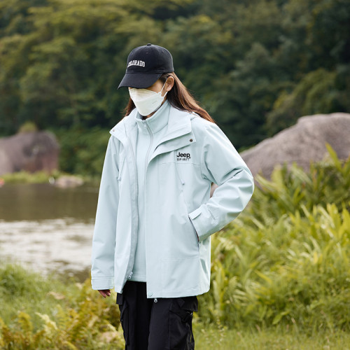 JEEP沖鋒衣男女2025新款春秋三合一可拆卸防風登山服冬季加厚外套 JEEP沖鋒衣男女2025新款春秋三合一可拆卸防風登山服冬季加厚外套