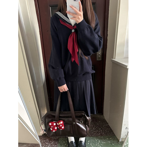 花千豬原創 北川高毛衣 JK多色款針織毛衣校供感jk製服百搭款上衣