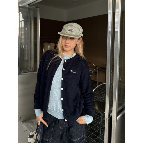 川川也美式原創秋季新款假兩件針織圓領毛衣女街頭復古慵懶風上衣 川川也美式原創秋季新款假兩件針織圓領毛衣女街頭復古慵懶風上衣