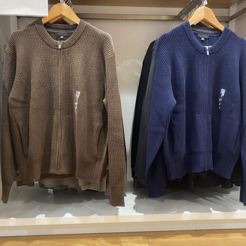 合作款男裝女裝圓領針織開衫長袖毛衣毛衫外套25秋冬新款R479731 合作款男裝女裝圓領針織開衫長袖毛衣毛衫外套25秋冬新款R479731