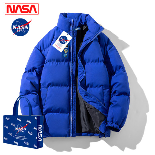 NASA聯名羽絨服男外套冬季棉衣加厚潮牌大碼立領羽絨棉服男款外套 NASA聯名羽絨服男外套冬季棉衣加厚潮牌大碼立領羽絨棉服男款外套