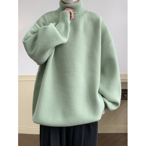 高領毛衣男款冬季加厚針織衫上衣青少年寬松內搭打底男士冬裝線衣 高領毛衣男款冬季加厚針織衫上衣青少年寬松內搭打底男士冬裝線衣