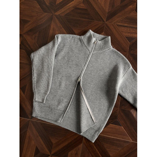 悟空有貨復古純色高級感開衫毛衣男女秋冬潮牌慵懶風休閒針織外套