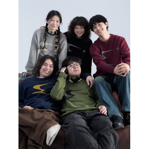 Mentmate 秋冬原創設計多色百搭圓領毛衣 男女情侶寬松休閒針織衫