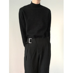 COLN這樣的半高領毛衣基礎百搭王耐洗又不挑人 能match所有的衣服