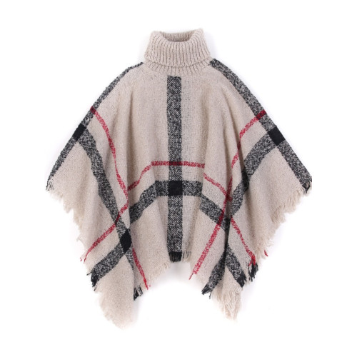 歐洲站時尚設計師高領無袖披肩針織衫毛衣潮男裝蝙蝠袖髮型師外套