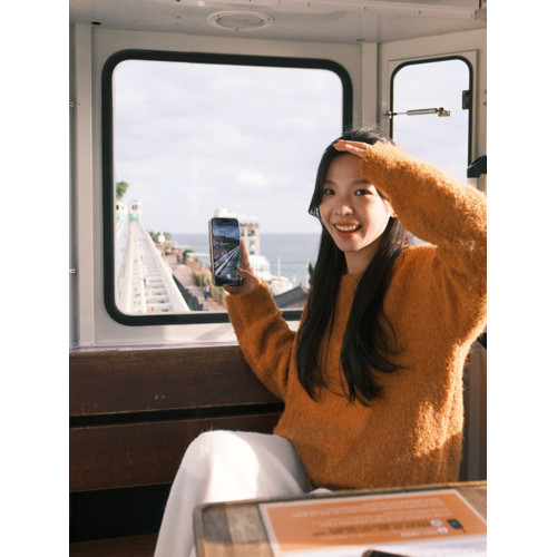 韓系南瓜色復古套頭毛衣女2025冬季加厚寬松慵懶風針織衫外穿上衣 韓系南瓜色復古套頭毛衣女2025冬季加厚寬松慵懶風針織衫外穿上衣