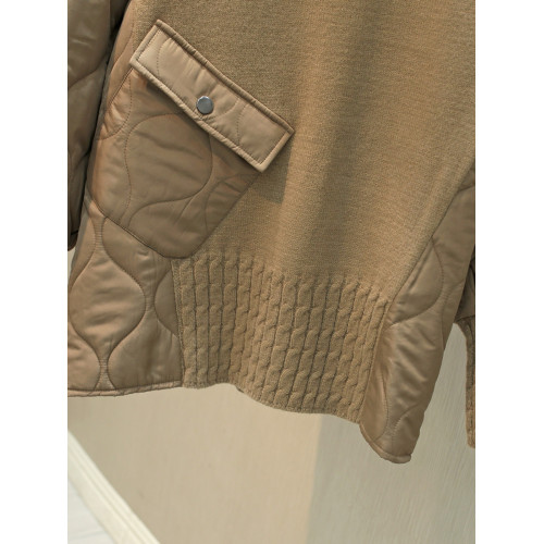 高領打底針織衫女2025秋冬新款韓版寬松休閒套頭保暖毛衣拼接上衣