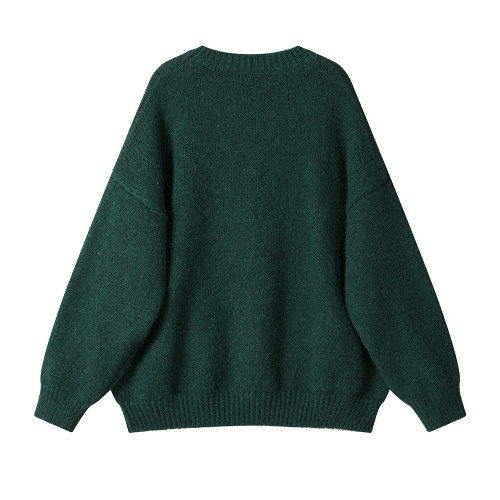 XinmonLee今年流行漂亮毛衣針織衫秋冬季女高級感氣質聖誕打底衫