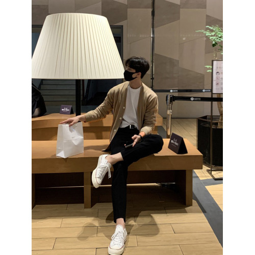 2025新款秋季毛衣外套男士開衫寬松休閒針織衫男長袖v領韓版潮流