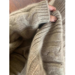 中長款麻花慵懶風法式加厚軟糯針織開衫毛衣外套女秋冬季2025新款