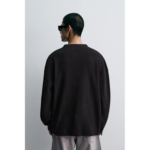 2025秋季新品男裝質感修身直筒圓領長袖開衫針織外套4938312 800 2025秋季新品男裝質感修身直筒圓領長袖開衫針織外套4938312 800