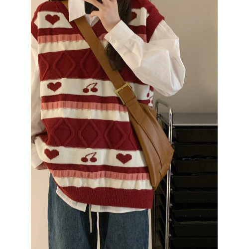 胖MM200斤特大碼套裝新款韓版休閒寬松針織馬甲曡穿背心長袖襯衣 胖MM200斤特大碼套裝新款韓版休閒寬松針織馬甲曡穿背心長袖襯衣