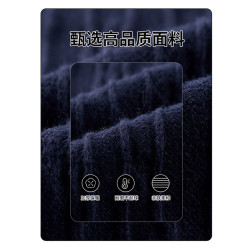 WASSUP ERIKA慵懶風藍色開衫毛衣男秋季情侶針織衫圓領毛線衣女潮