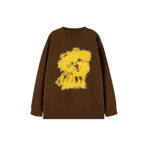 軟糯卡通小狗毛衣女秋冬裝寬松韓系慵懶風穿搭針織衫套頭打底上衣 軟糯卡通小狗毛衣女秋冬裝寬松韓系慵懶風穿搭針織衫套頭打底上衣