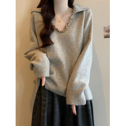 本命年紅色正肩毛衣內搭秋冬2025新款大碼女裝胖mm打底針織衫上衣