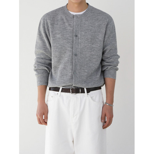 MRCYC慵嬾風開衫毛衣男秋冬季簡約休閒寬鬆穿搭韓系潮流針織外套