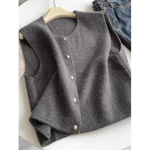 145小矮個子針織開衫背心馬甲女秋冬季150穿搭內搭短款坎肩上衣xs 145小矮個子針織開衫背心馬甲女秋冬季150穿搭內搭短款坎肩上衣xs