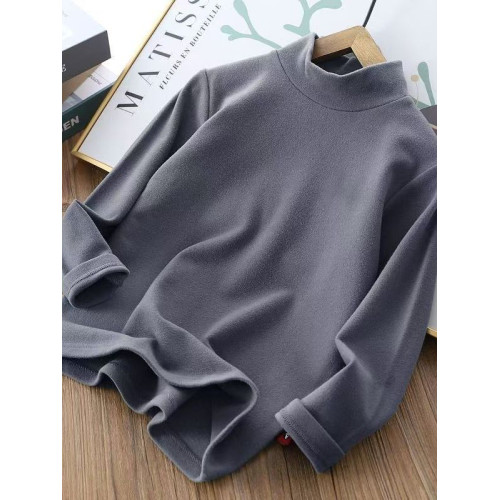 2025秋冬保暖內搭打底衫德絨半高領上衣雙面絨男士長袖男青年T恤 2025秋冬保暖內搭打底衫德絨半高領上衣雙面絨男士長袖男青年T恤